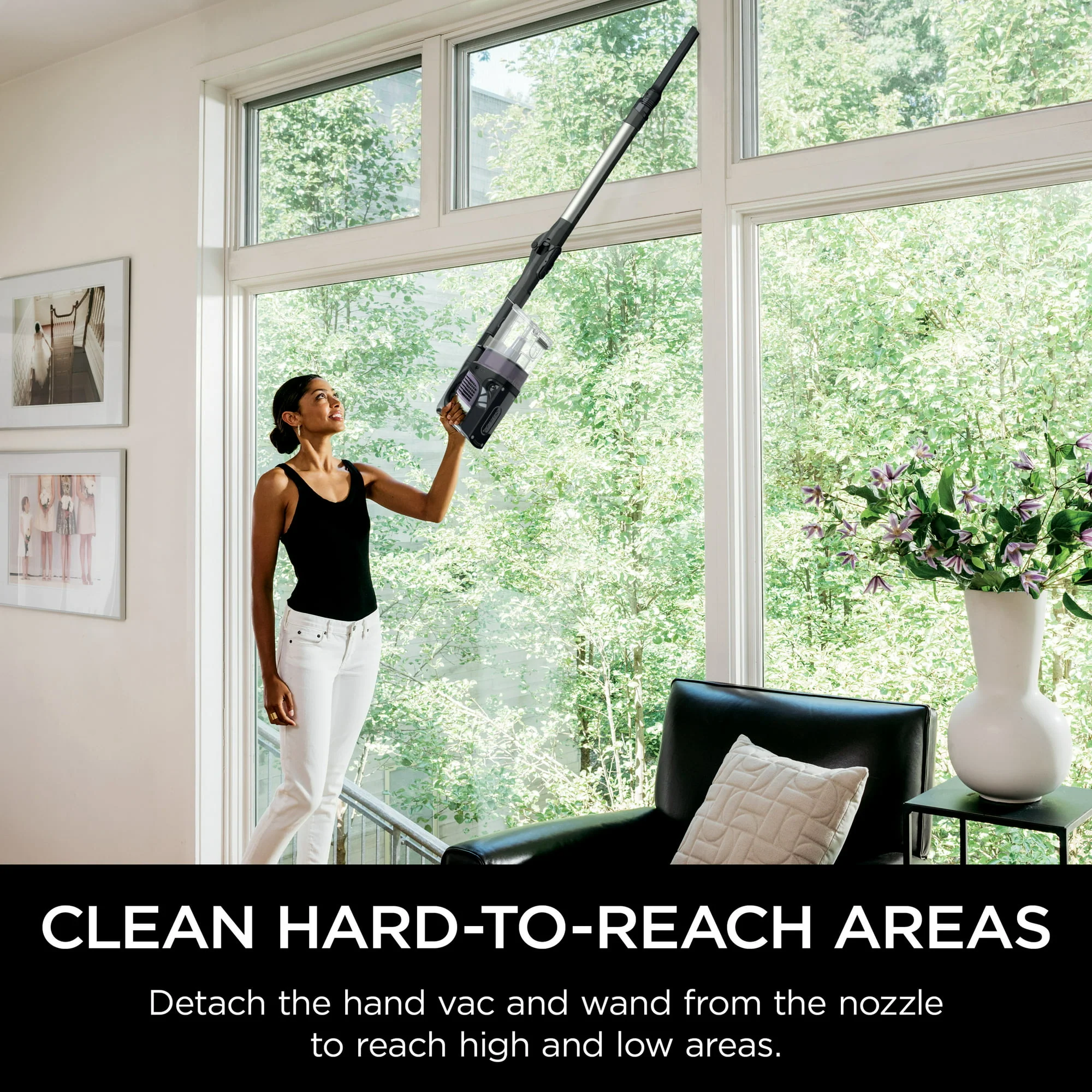 Shark Vertex Cordless Stick Vacuum with Duo Clean Power Fins (IZ440H) - Image 3