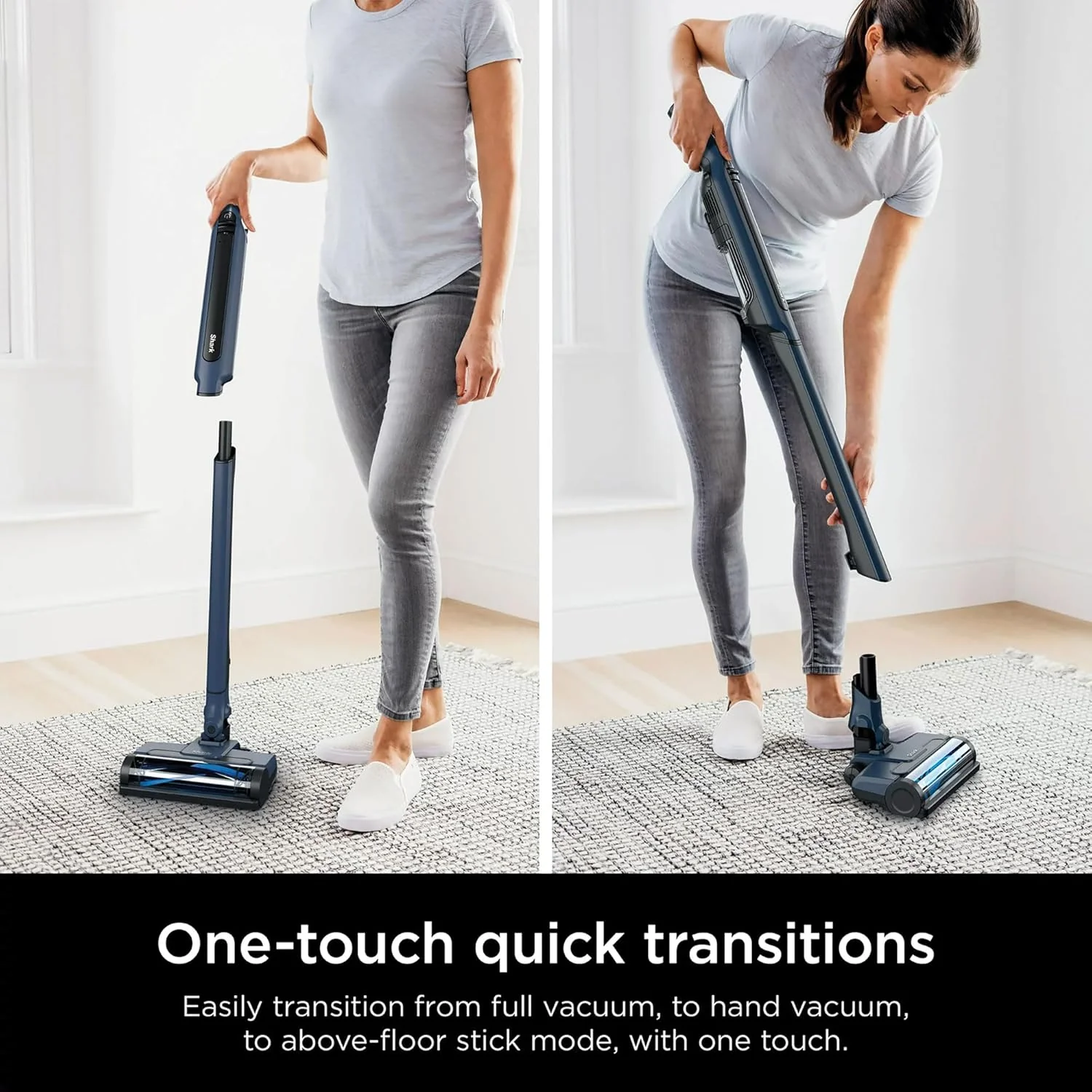Shark WS640 WANDVAC System 3-in-1 Ultra-Lightweight Powerful Cordless Stick & Handheld Vacuum Combo with Charging Dock & Duster Crevice Tool - Image 6