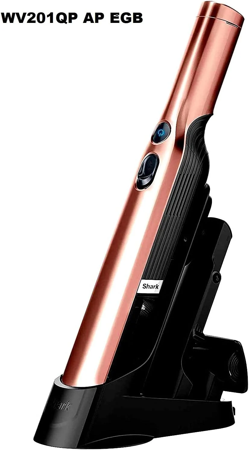 Shark WV201 WANDVAC Handheld Vacuum Lightweight at 1.4 Pounds with Powerful Suction, Charging Dock, Single Touch Empty and Detachable Dust Cup - Image 4