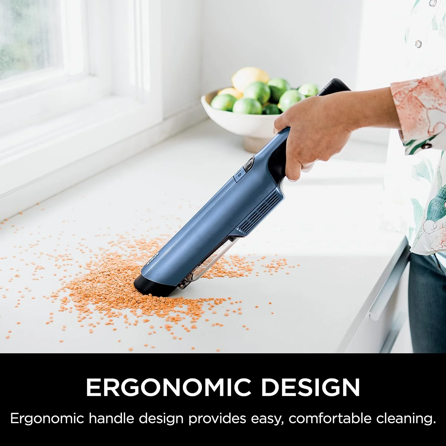 Shark WV401BL Cordless Hand Vacuum WANDVAC, Ultra-Lightweight and Portable with Powerful Suction and Tools for Pets, Designed for Car and Home, Blue - Image 10