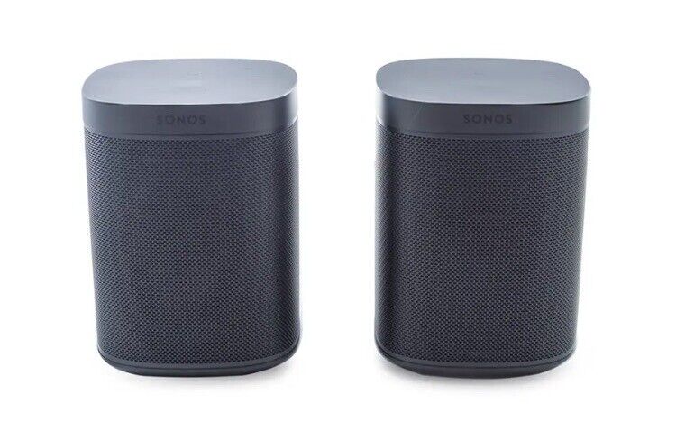 Sonos One SL Wireless Speaker, Black - 2 Pack - Image 2