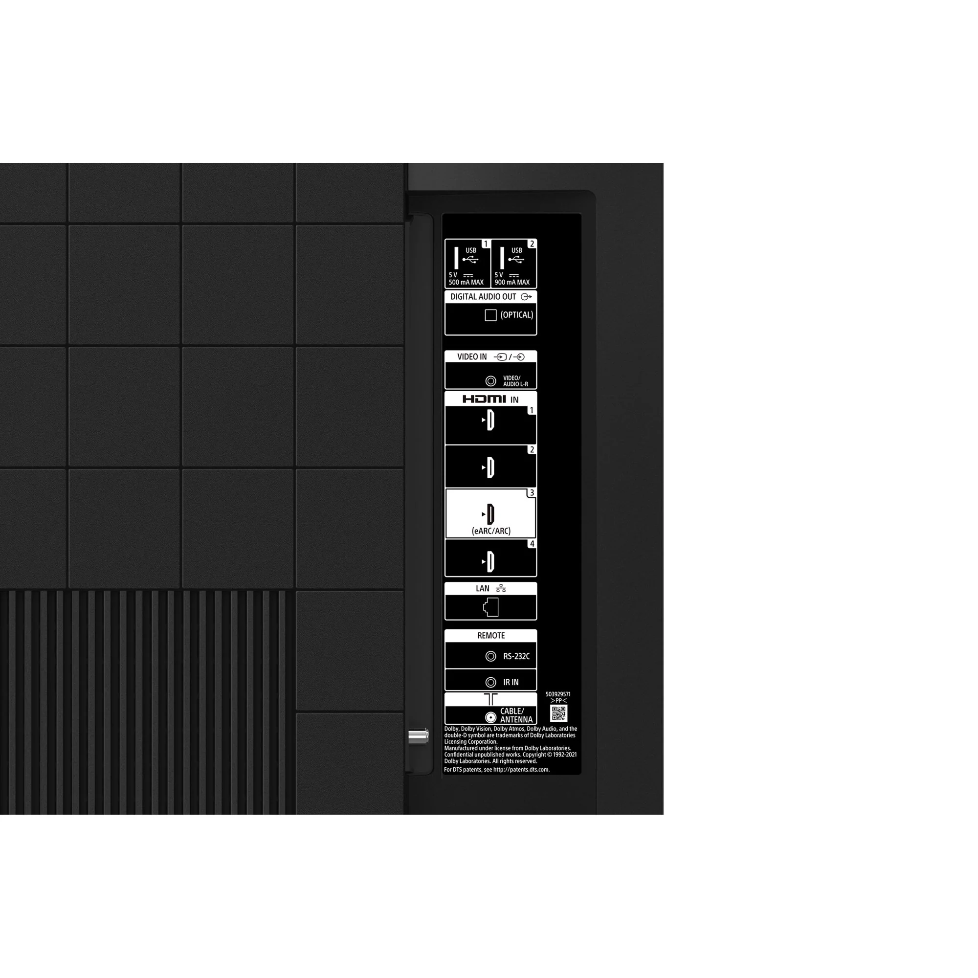 Sony 55" X80CK 4K HDR LED TV with Google TV (KD55X80CK) - Image 5
