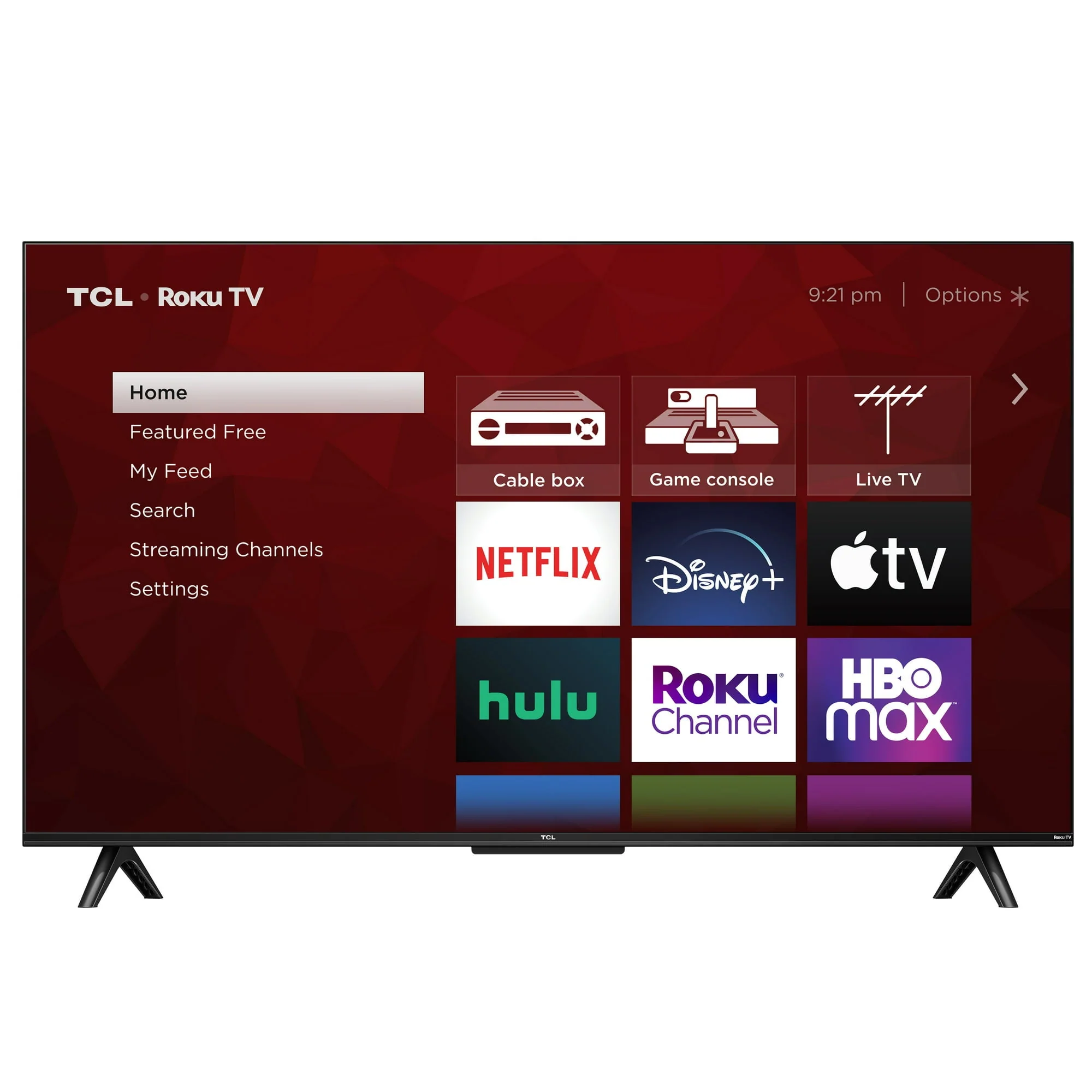 TCL 43" Class 4-Series 4K UHD HDR Smart Roku TV (43S455)