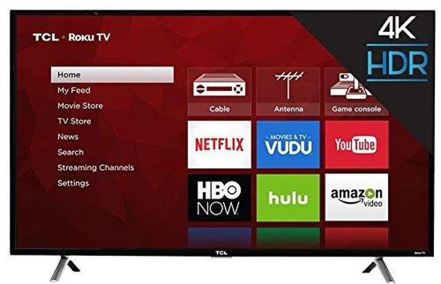 TCL 49S403 49" 4K UHD HDR 120 HZ LED ROKU SMART TV