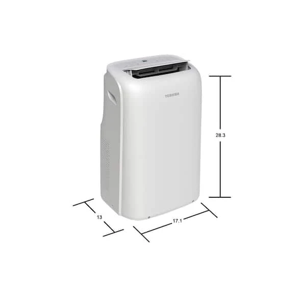 Toshiba 8,000 BTU 3-in-1 Portable Air Conditioner 250 sqft (PD0812CRU) - Image 4