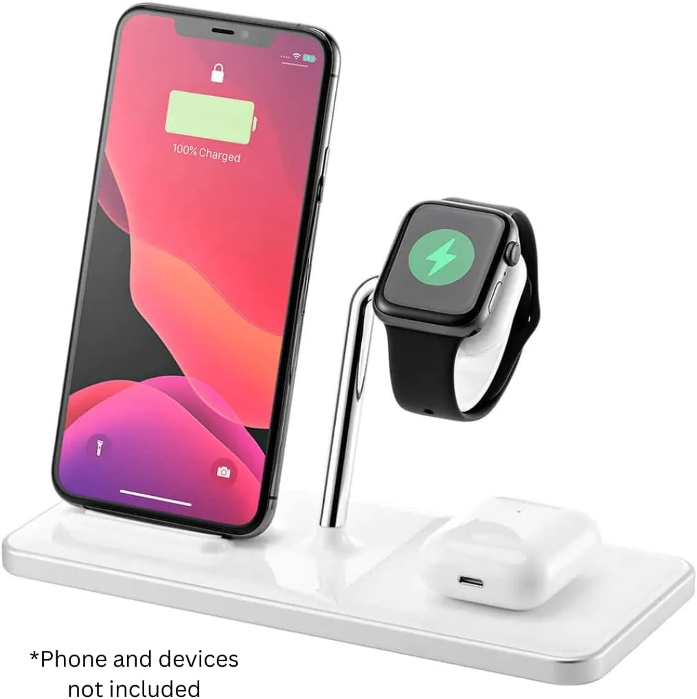 Ubio Labs WCB141 3-in-1 Wireless Charging Stand - Image 2