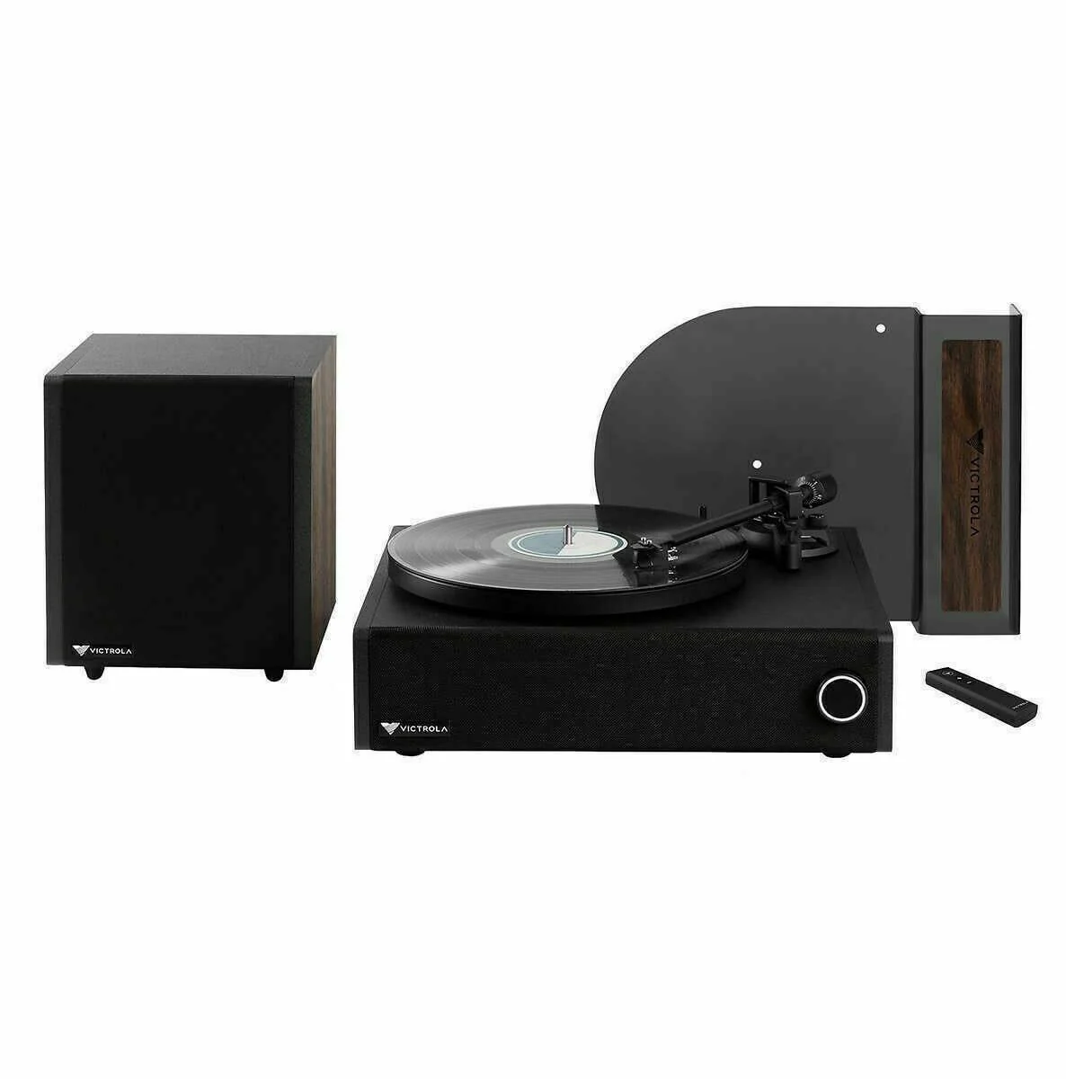 Victrola Premiere V1 Turntable and S1 Subwoofer Bundle 2-way Internal Stereo - Image 2