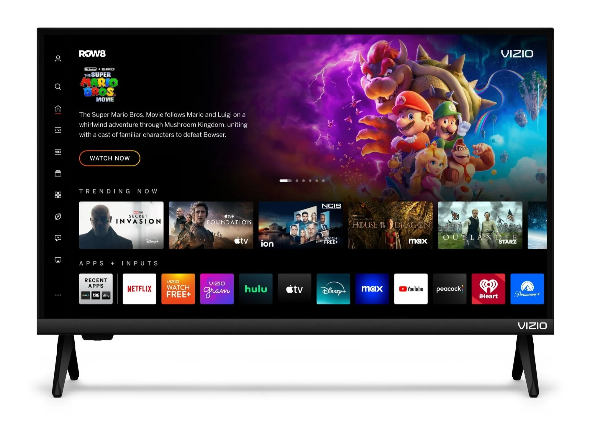 VIZIO 24" Class HD 720p LED Smart TV (VHD24M-0804)