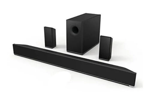 Vizio 38-inch Sound Bar S3851W-D4 5.1 with Wireless Subwoofer & Rear Satellite Speakers