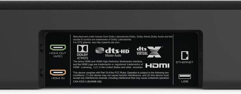VIZIO SB36514-G6 36" 5.1.4 Premium Home Theater Sound System with Dolby Atmos and Wireless Subwoofer - Image 8