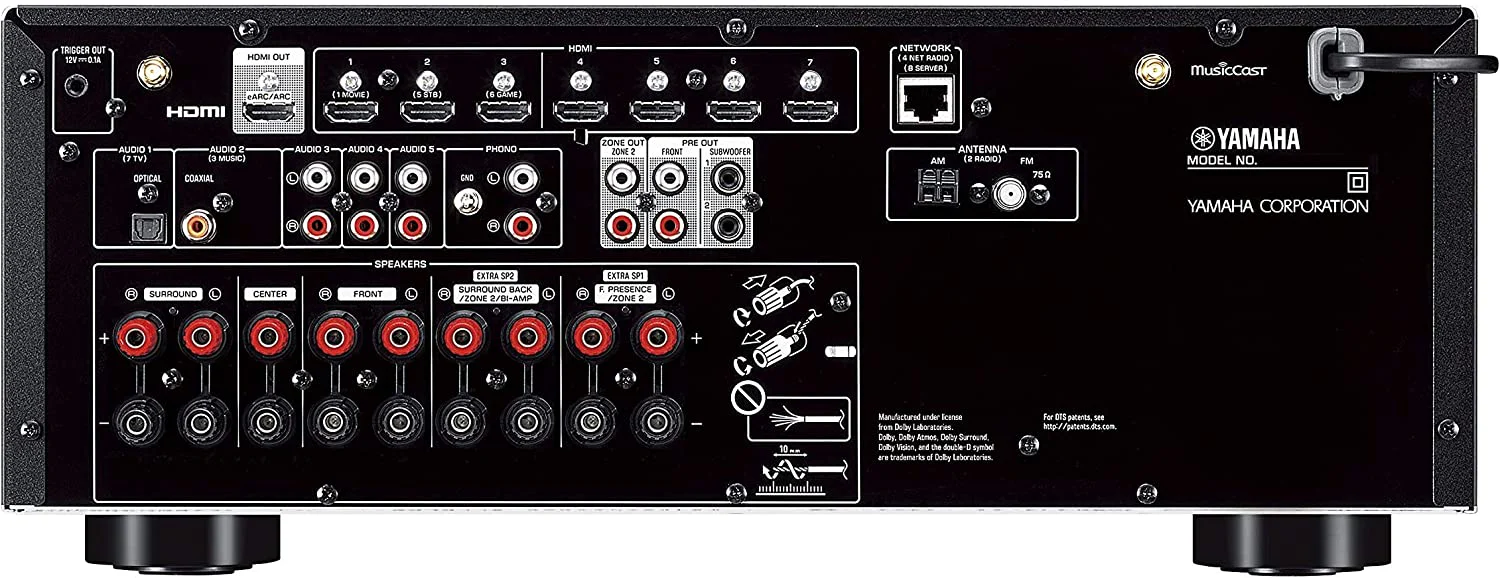 Yamaha TSR-700 7.1 Channel AV Receiver - Image 2
